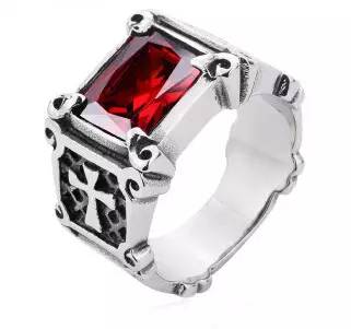 彩宝男戒：男人也可以如此风骚