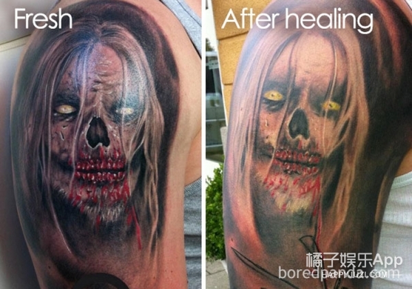 纹身线条掉色怎么办,当你纹身时皮肤下都发生了什么