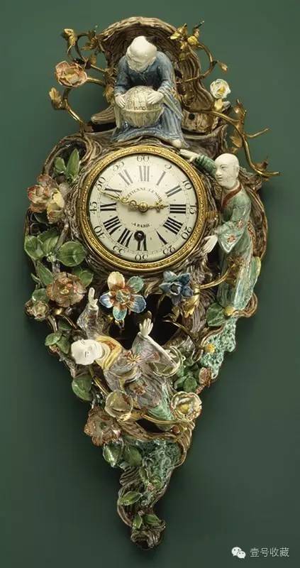 欧洲古董钟白色珐琅表盘,富玩珠宝穷玩表