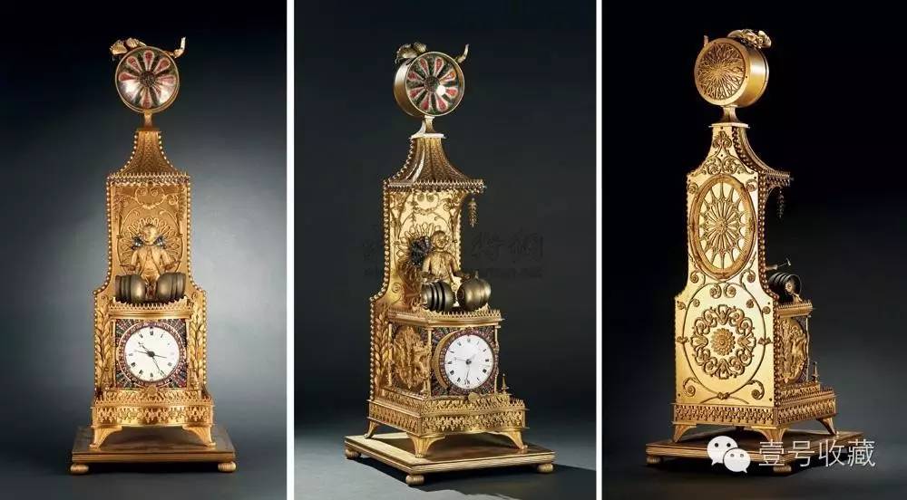 欧洲古董钟白色珐琅表盘,富玩珠宝穷玩表