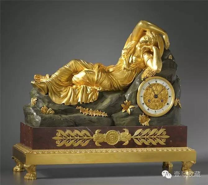 欧洲古董钟白色珐琅表盘,富玩珠宝穷玩表