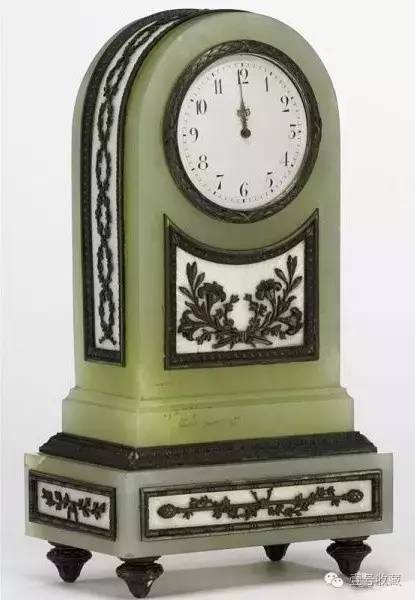 欧洲古董钟白色珐琅表盘,富玩珠宝穷玩表