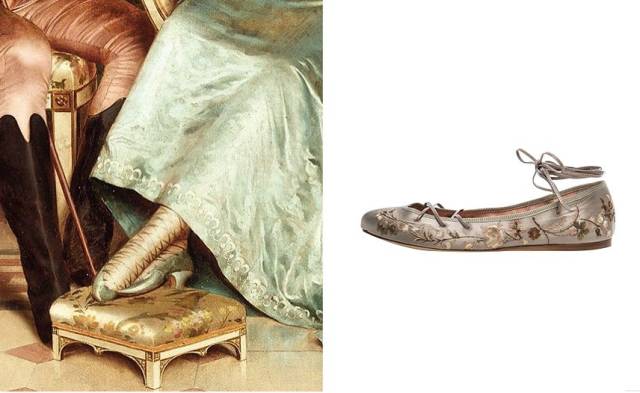 每日星范|林志玲让她健步如飞的芭蕾鞋，不只杨幂喜欢，连奥黛丽赫本也被圈粉啦！