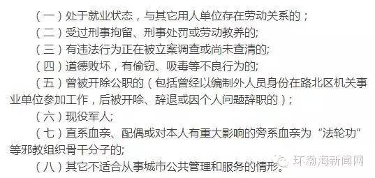 唐山市路北区招聘社区工作者80人,唐山路北区招聘保安