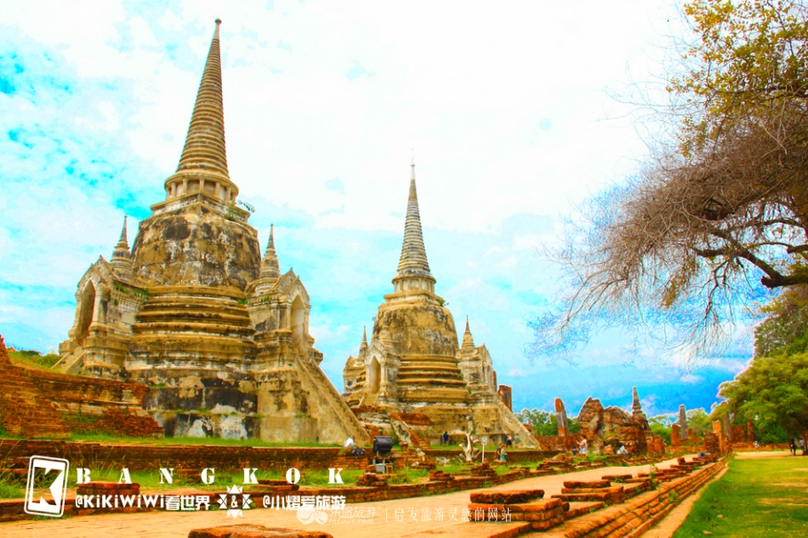 大城府古迹探索,泰国大城府避世佛塔之残缺与圆满