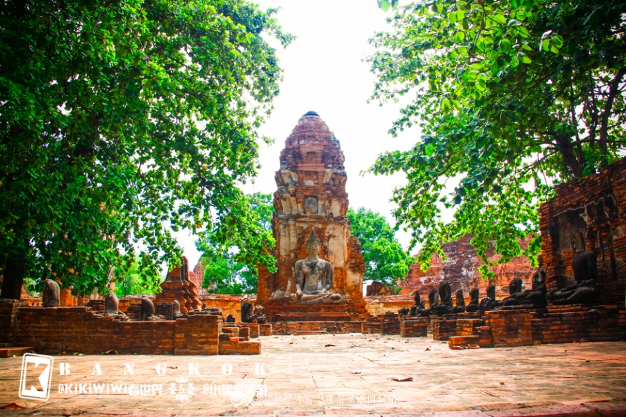 大城府古迹探索,泰国大城府避世佛塔之残缺与圆满