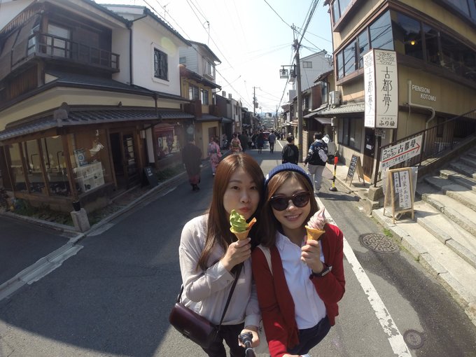 16年的大阪,京都樱花2016