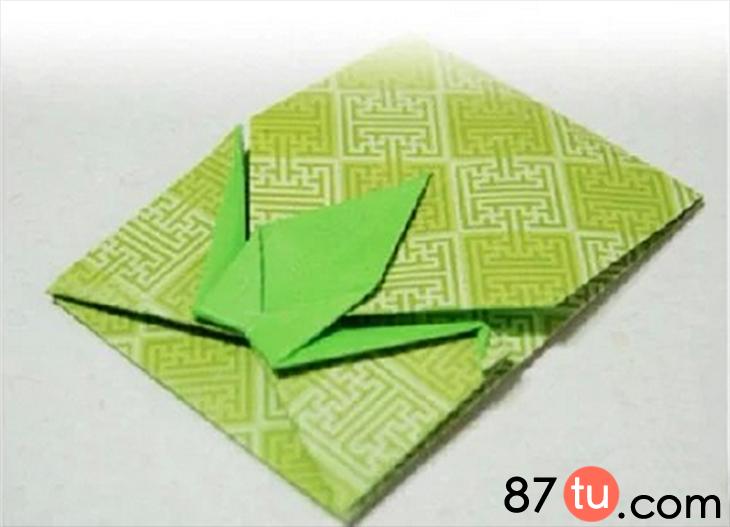 千纸鹤信封折纸教程视频,千纸鹤信封折纸慢教程