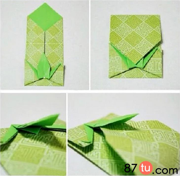 千纸鹤信封折纸教程视频,千纸鹤信封折纸慢教程