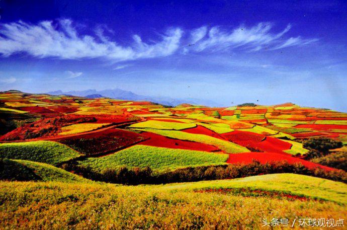 上帝打翻了调色板是什么意思,上帝打翻了大自然调色板