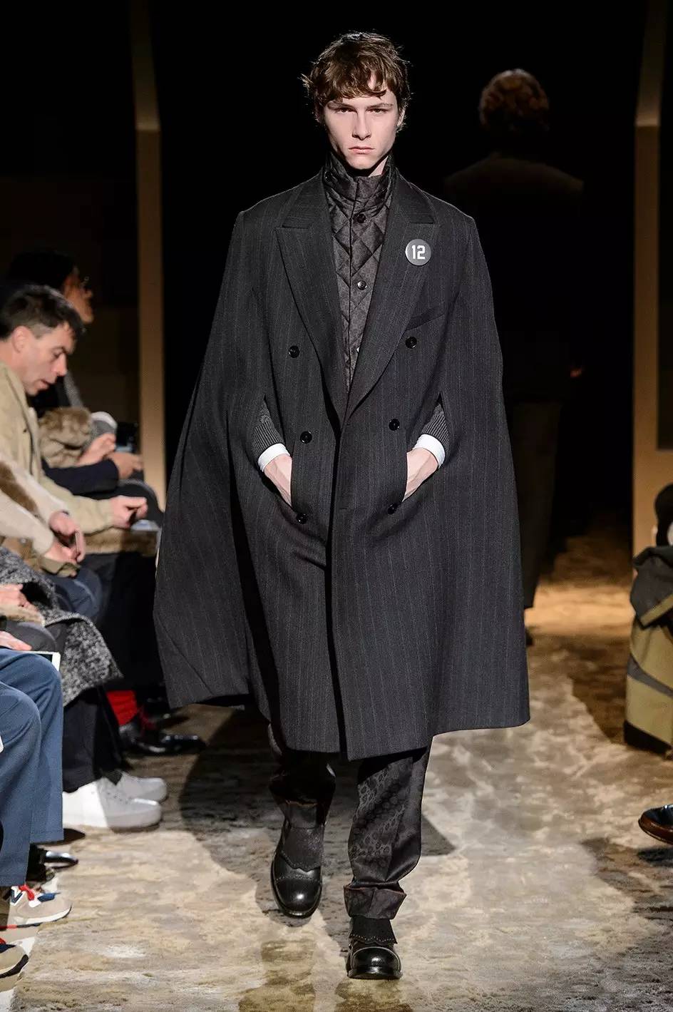 时装周街拍盘点,秋冬伦敦男装周ermenegildozegna