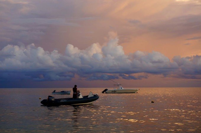 充满颜色的塞舌尔