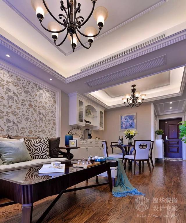 华府庄园106平米装修效果图,华府庄园顶楼复式阳光房