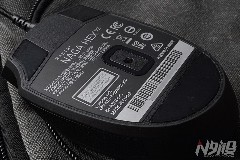 雷蛇那伽梵蛇鼠标拆解视频,RAZER那伽梵蛇