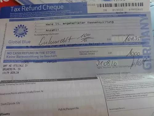 几个接地气的退税攻略,欧洲买哪些东西可以退税