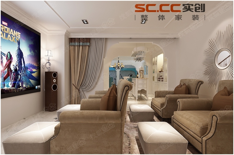 青岛红墅湾装修风格,青岛世茂意墅湾联排别墅装修