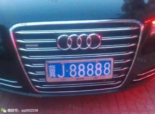 冀88888车牌都挂在什么车上,河北车牌88888值多少
