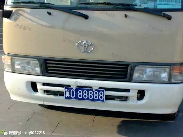 冀88888车牌都挂在什么车上,河北车牌88888值多少