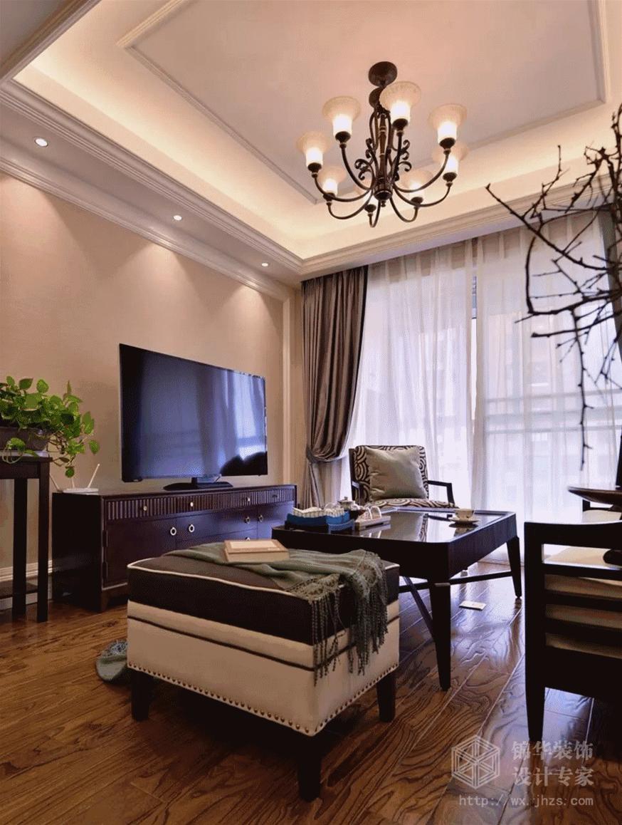 华府庄园106平米装修效果图,华府庄园顶楼复式阳光房