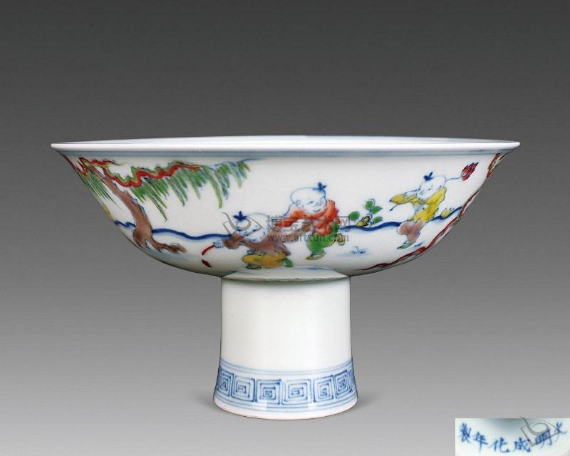 成化斗彩存量少价格高赝品泛滥,成化瓷器五千万拍卖现场
