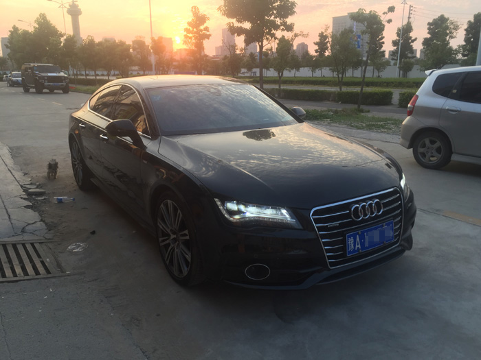 奥迪a7安装,奥迪a7安装楼兰宝盒