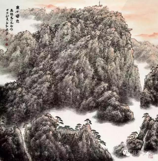 丰而为人：品梁策先生山水画