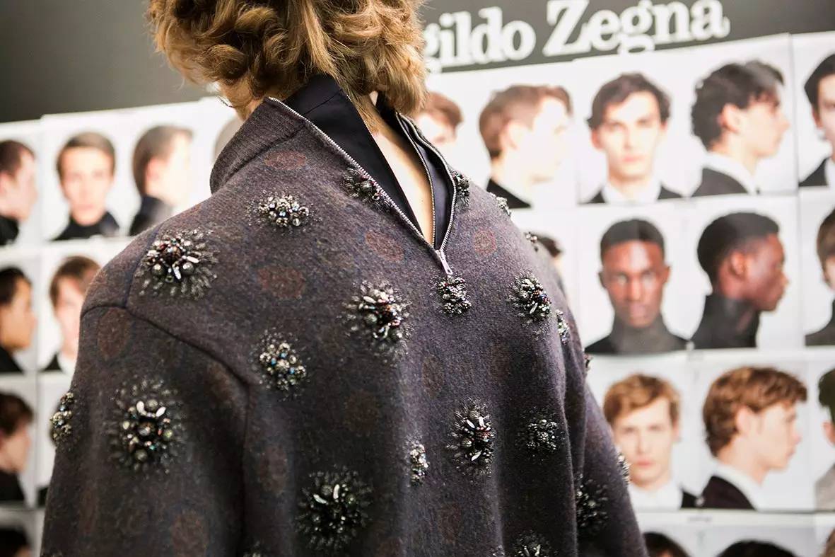 时装周街拍盘点,秋冬伦敦男装周ermenegildozegna