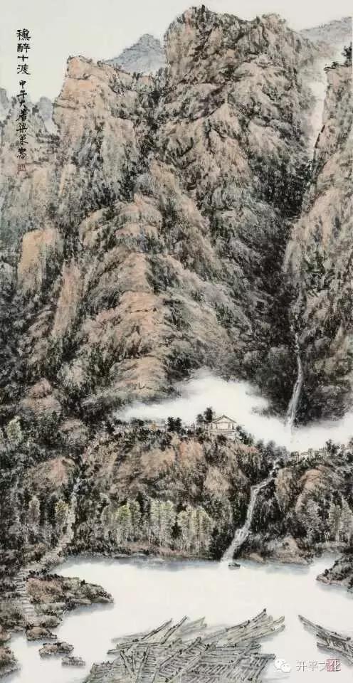 丰而为人：品梁策先生山水画