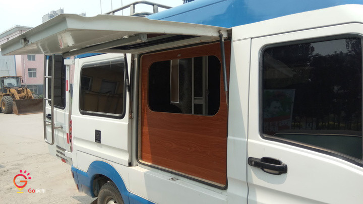 依维柯2046房车改装全过程,依维柯都灵v改房车