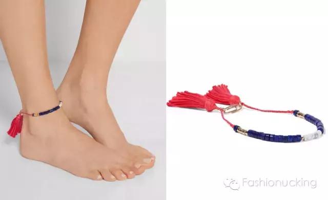 听说，脚踝链和鞋子更配哦