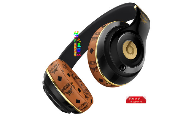 beats耳机黑金限量款,beats限量版mcm