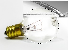 PS教程：灯泡中的金鱼