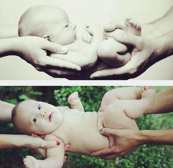 好看的婴儿萌照,宝宝文艺照写真