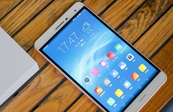 开箱华为m2青春版,水晶粉开箱