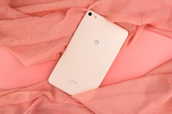 开箱华为m2青春版,水晶粉开箱