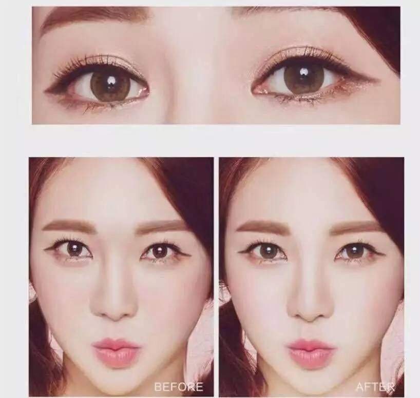 超白美瞳,全覆盖式无黑边美瞳