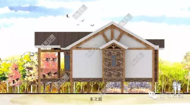 自建房20w装修中式,实用的自建小屋