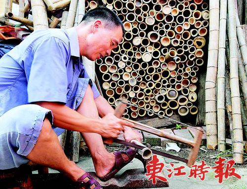 竹器制作技艺,制作竹器