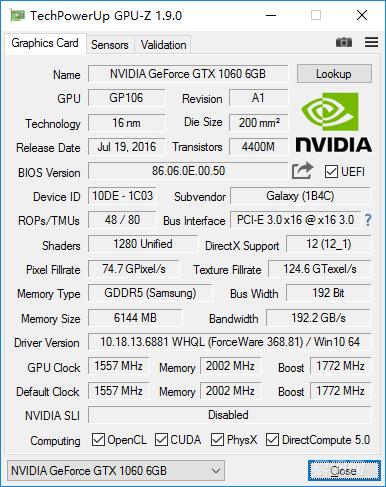 2000元的显卡影驰,2000元以下新显卡