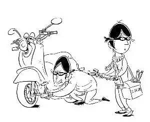 摩托车防盗危险操作,摩托车防盗口诀