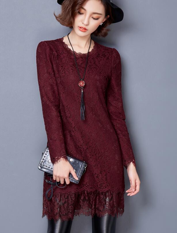 保暖蕾丝打底衣,中老年蕾丝保暖内衣