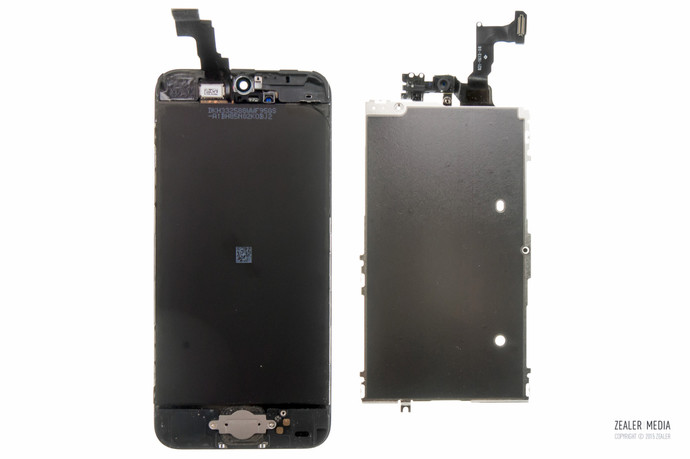 拆修iphone手机,苹果5c换后壳