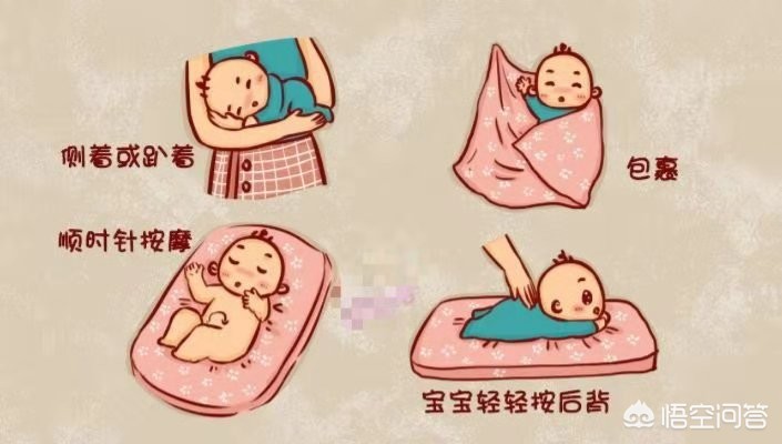 宝宝肠胀气一直睡不好怎么办,宝宝因为肠胀气哭闹怎么办