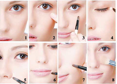 1分钟教你快速遮黑眼圈,遮瑕眼袋泪沟第一名手法