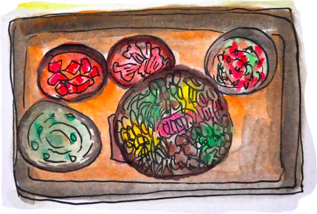 韩国济州岛旅游图片大全,济州岛手绘