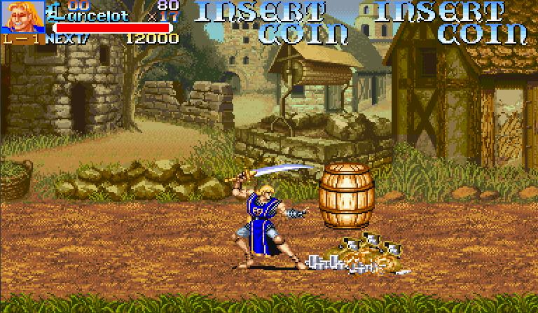 小时候街机游戏四个人闯关,小时候街机游戏可以打枪