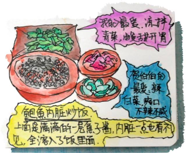 韩国济州岛旅游图片大全,济州岛手绘