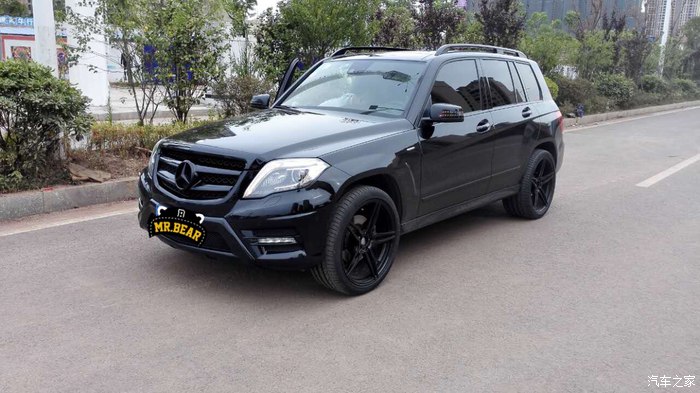 奔驰glk260老款升级新款,外观控汽车