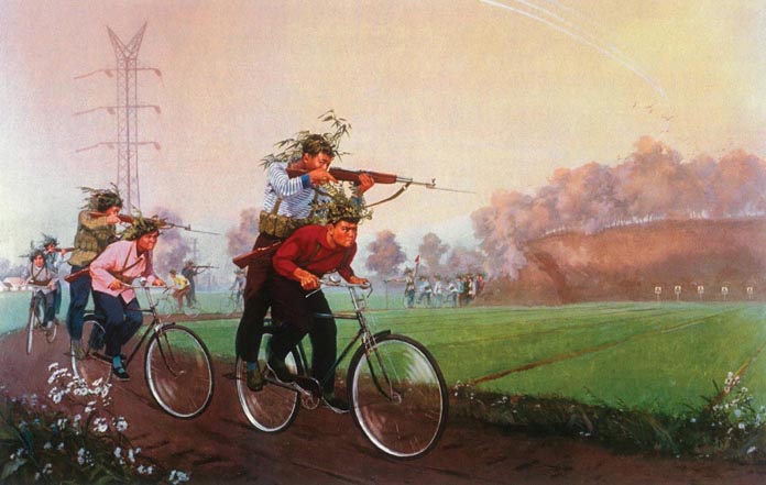 自行车长征,自行车发展史英语作文