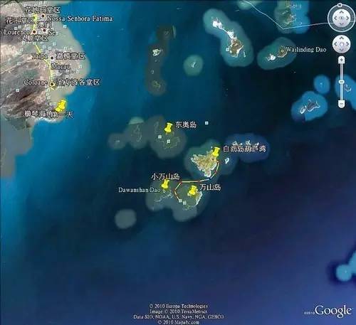 万山岛矶钓钓点,万山岛钓鱼最佳地点